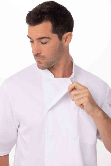 Montreal Cool Vent Men's White XXL Chef Jacket by Chef Works 4