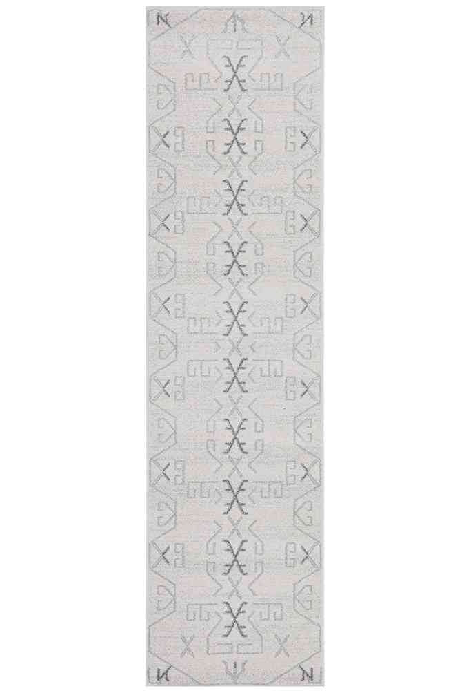 Paradise Runner Cala Grey by Rug Culture - 400X80CM - RUNNER