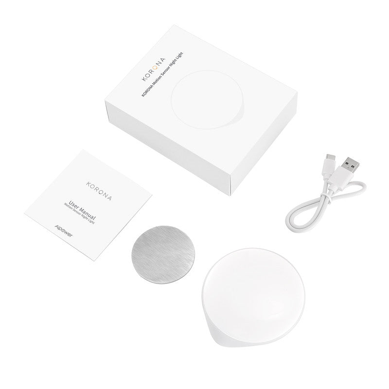 (Pack of 3）LED Motion Sensor Night Light Indoor, Cordless Battery Powered,Stick-on Warm White Light with Built-in Infrared Motion Detection, Sensor Light for Hallway,Bedroom 6