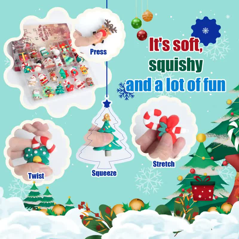 Blind Box Calendar Boxes For 2025, 24 Days Countdown Calendar Boxes, Diy Advent Calendar Boxes to Fill Gift for Adults And Kids Christmas Gift Box for Women 3