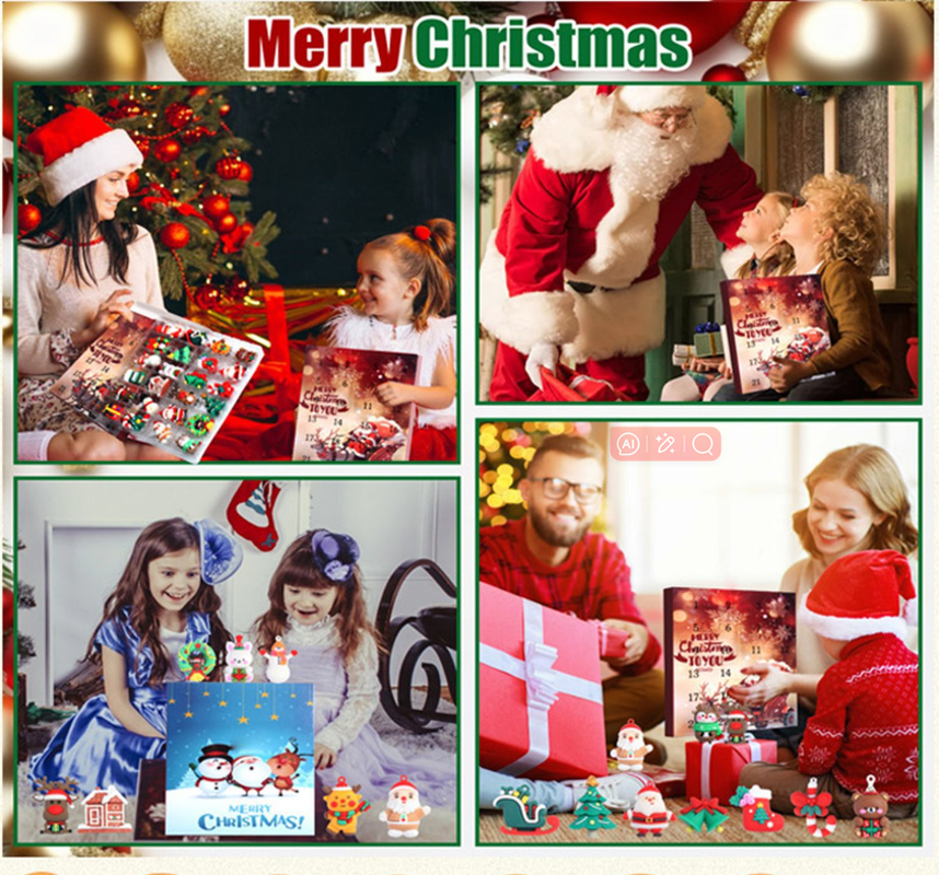 Blind Box Calendar Boxes For 2025, 24 Days Countdown Calendar Boxes, Diy Advent Calendar Boxes to Fill Gift for Adults And Kids Christmas Gift Box for Women 6