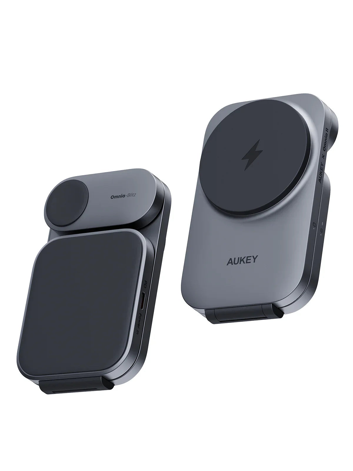 Aukey MagFusion Z Qi2 3-in-1 Foldable Magnetic Fast Wireless Charging Station (LC-MC312) 3