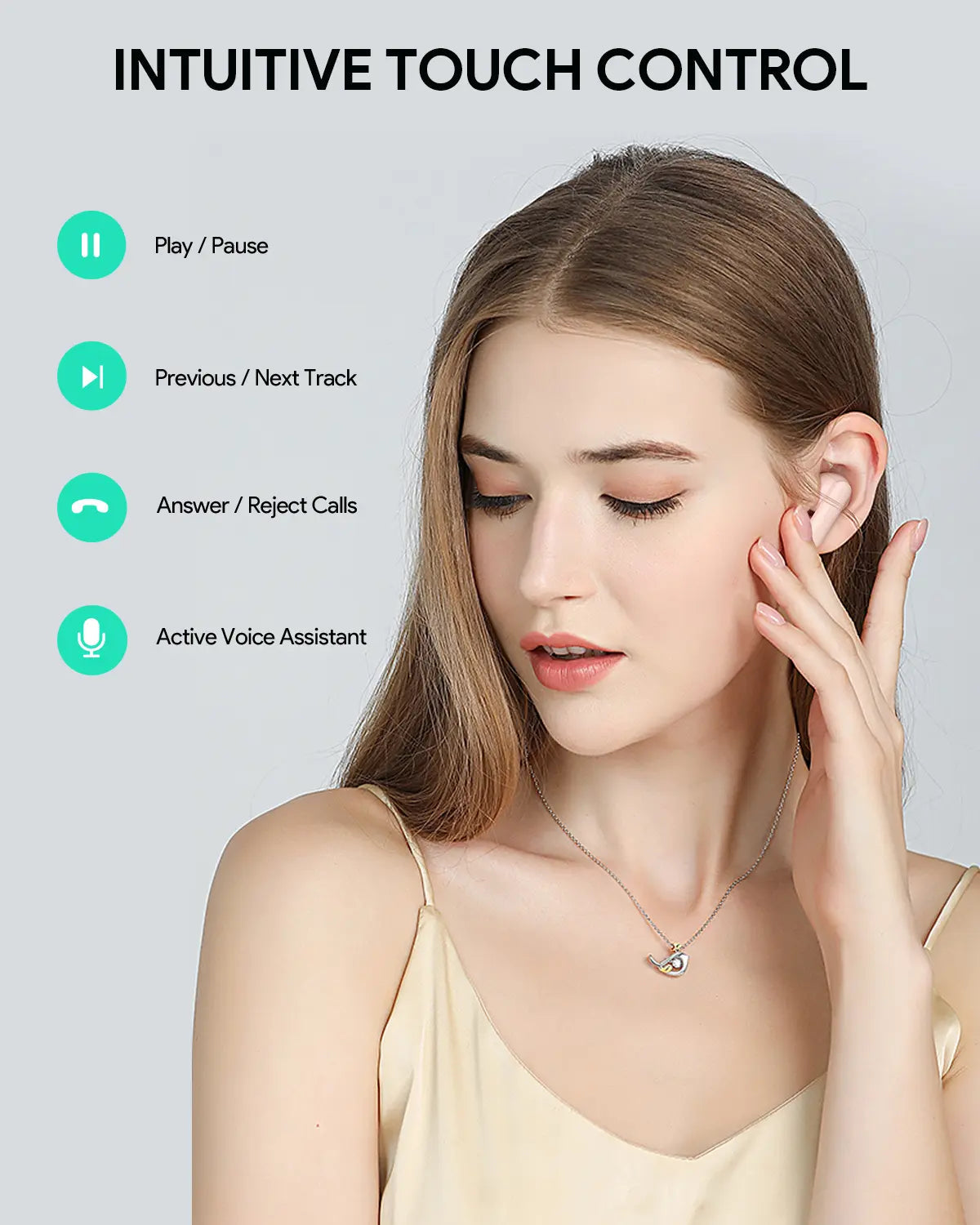 Aukey True Wireless Earbuds MOVE MINI S (EP-M1S) 5