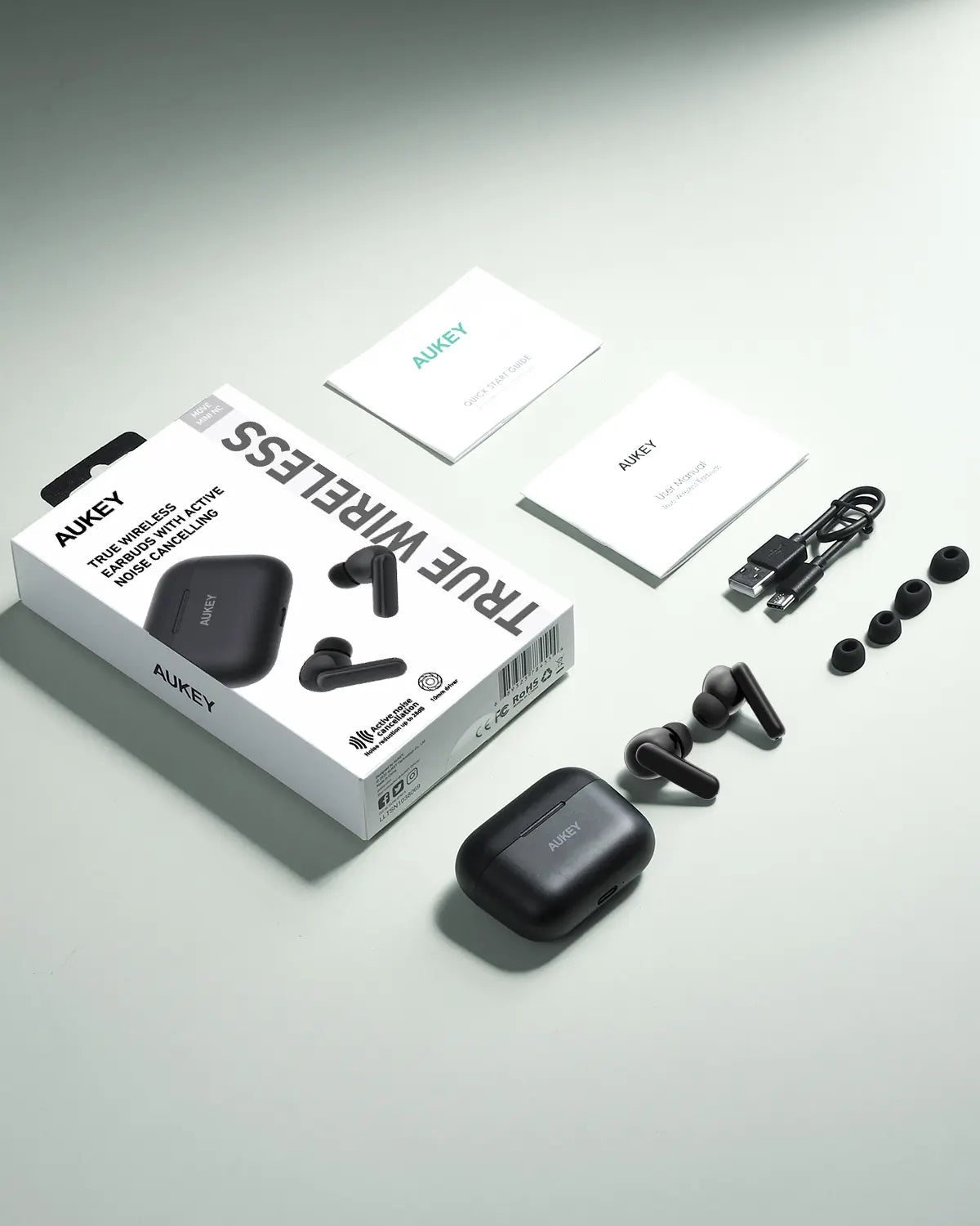 Aukey True Wireless Earbuds With Noise Cancelling MOVE MINI NC (EP-M1NC) 10