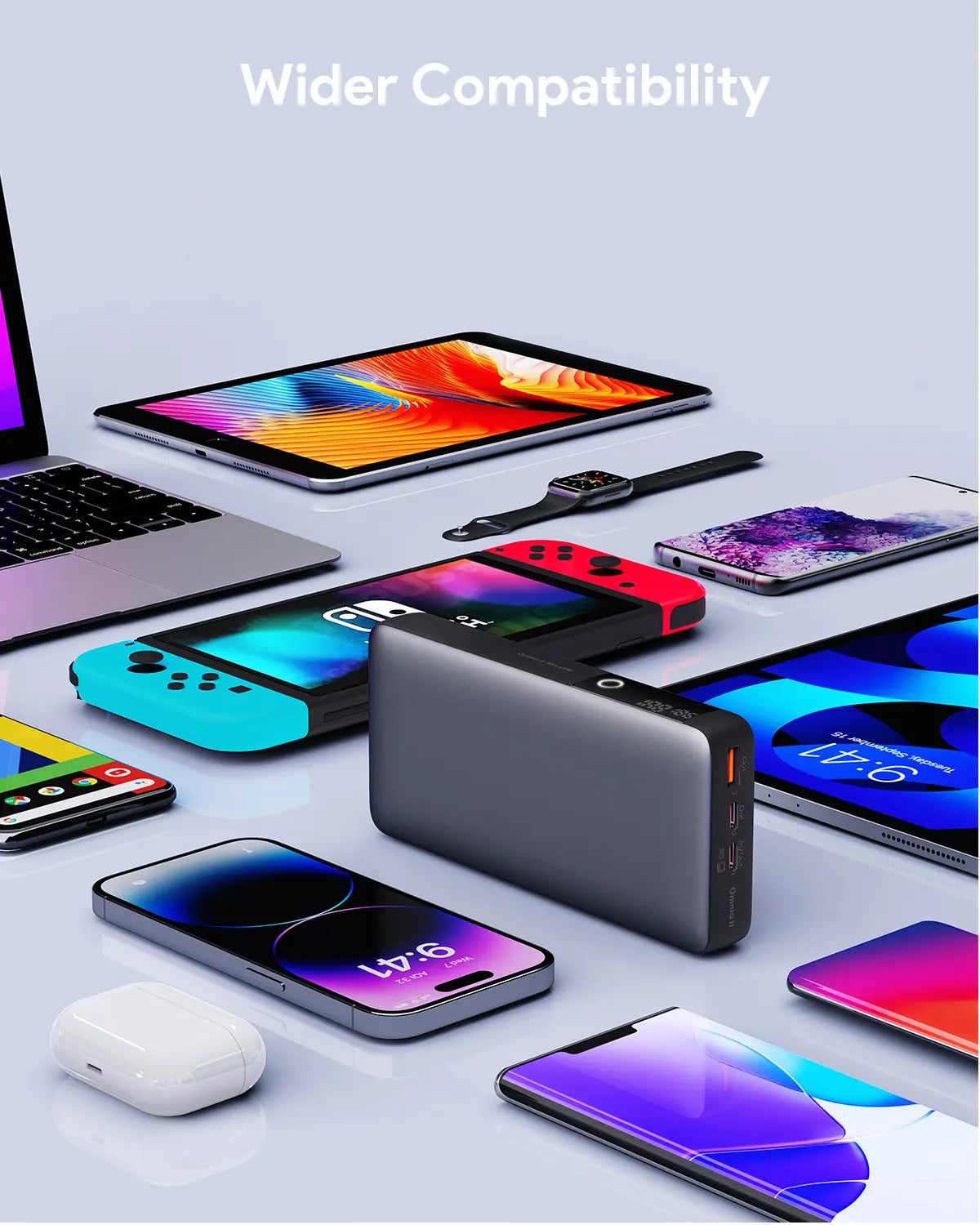 Aukey Sprint X 20K 65W 20000mAh Portable Power Bank with PD3.0 (PB-Y43) 8
