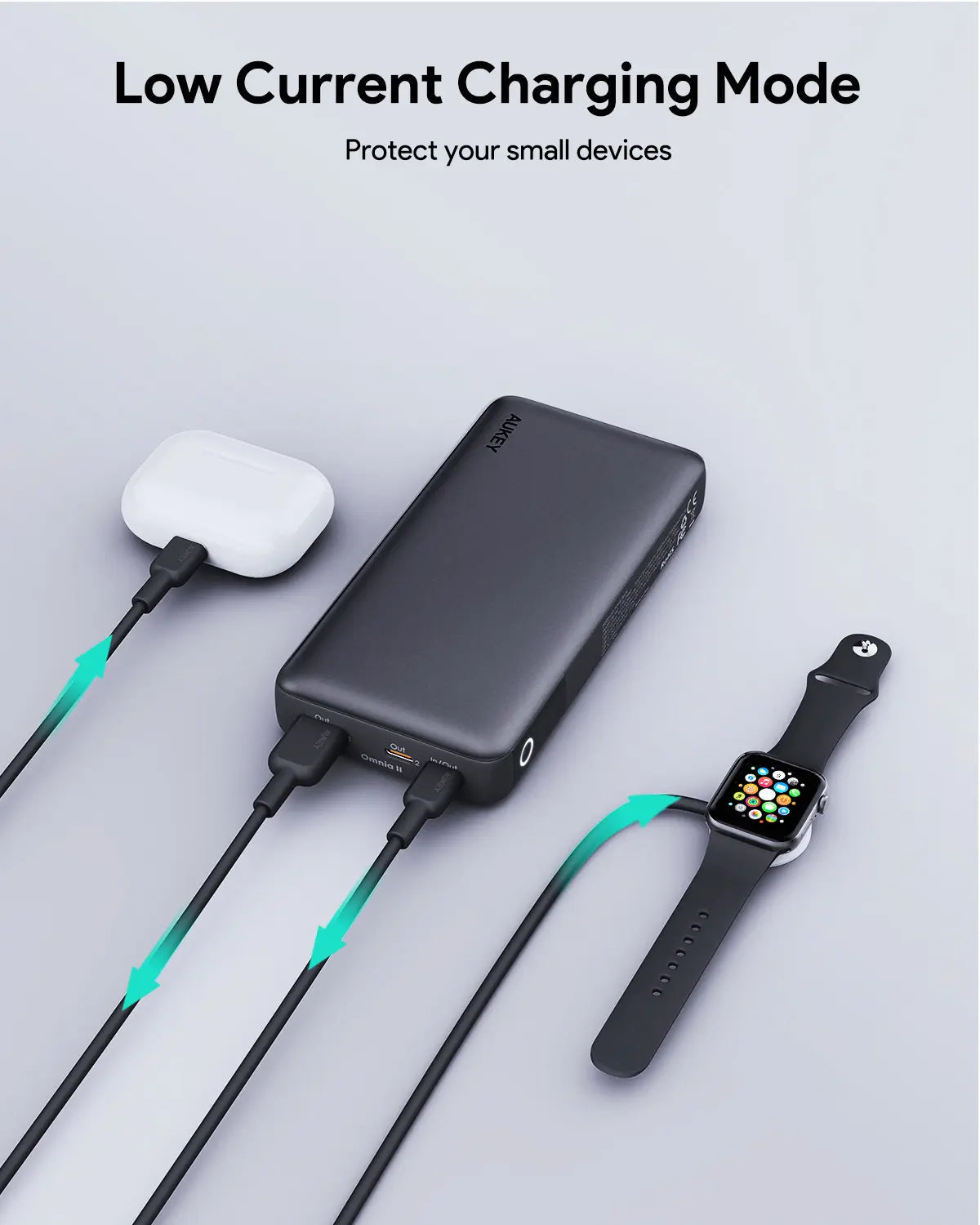 Aukey Sprint X 20K 30W 20000mAh Portable Power Bank with PD3.0 (PB-Y42) 5