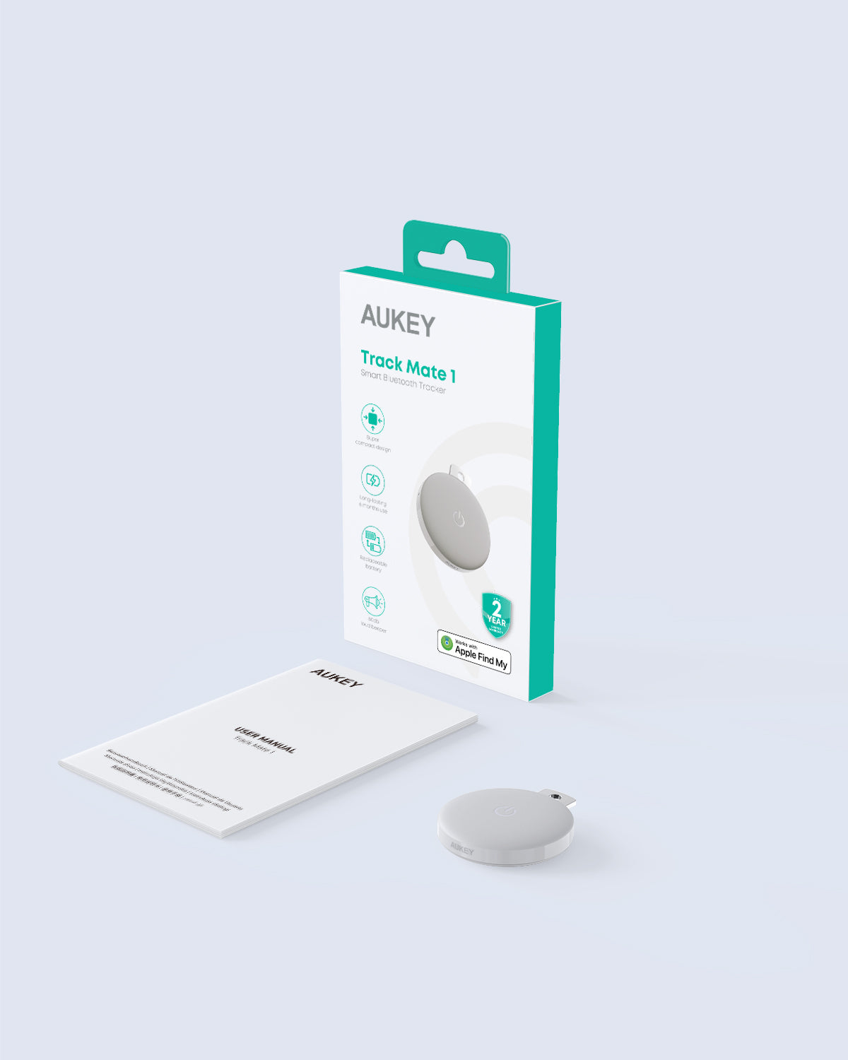 Aukey Track Mate 1 Smart Bluetooth Tracker (TM-10) 7