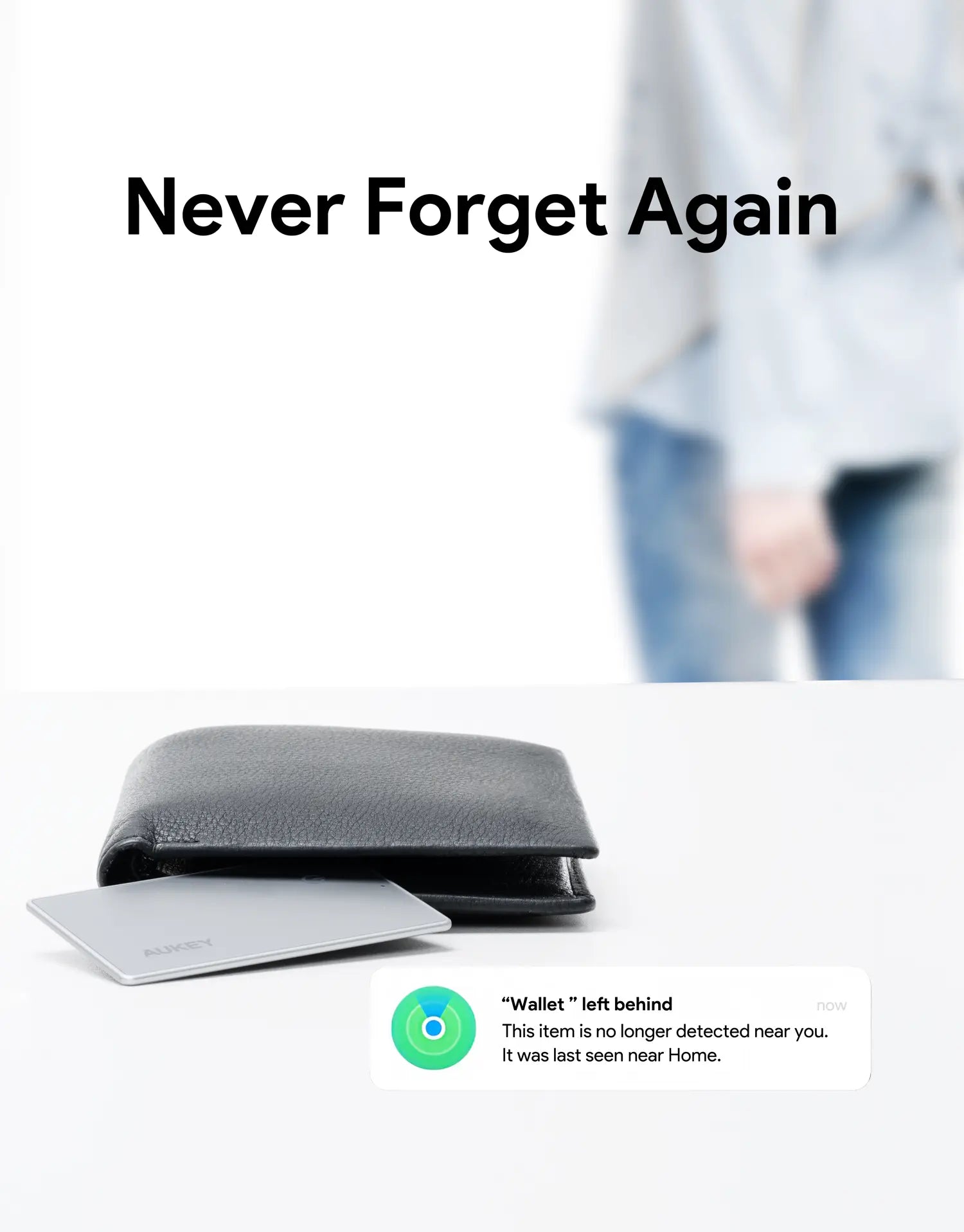 Aukey Track Mate 3 Smart Bluetooth Tracker (TM-21) 9