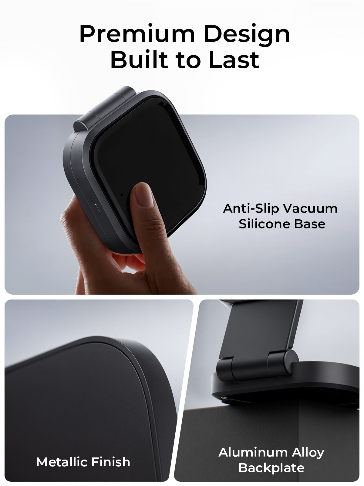 Aukey MagFusion L Qi2 Foldable 2 In 1 Magnetic Wireless Charger (LC-MC211) 6