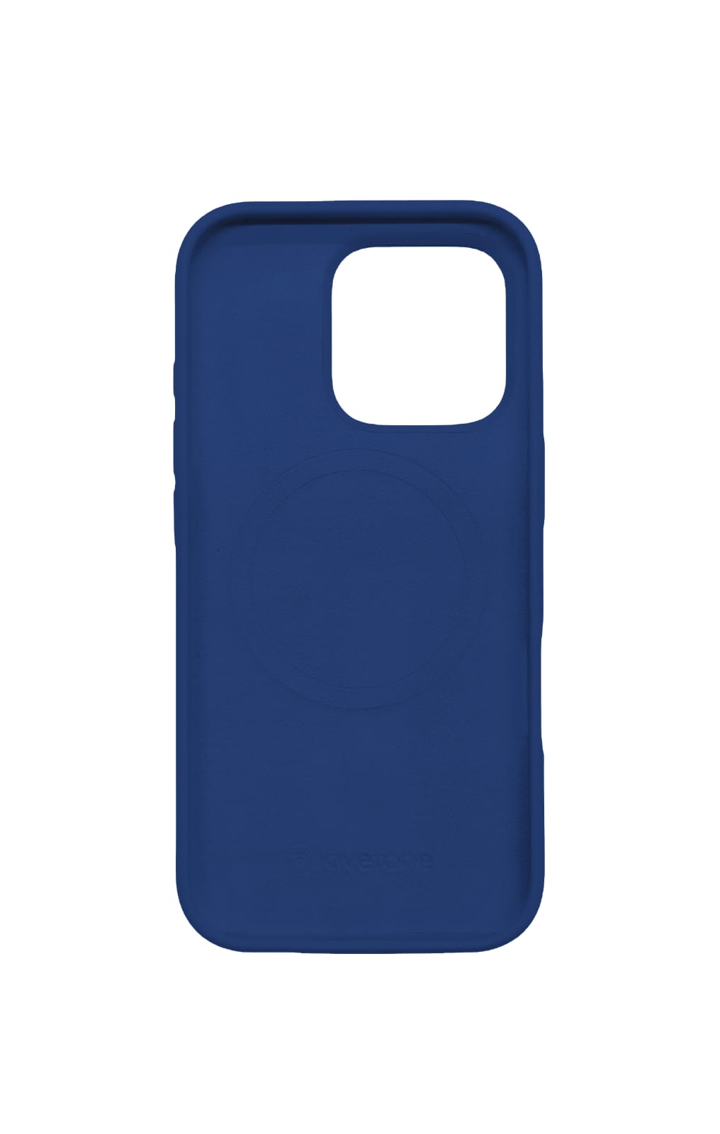 Lovefone Genuine Liquid Silicone Case iPhone 15 Pro Navy 3