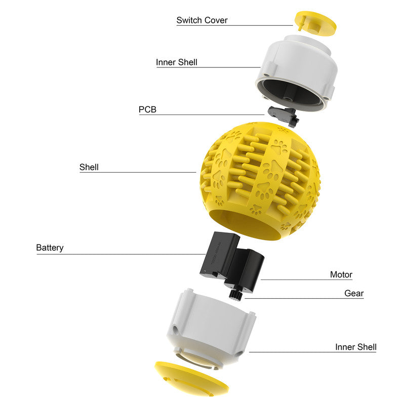 pet products Electric bouncing ball for grinding teeth and teasing pets 3