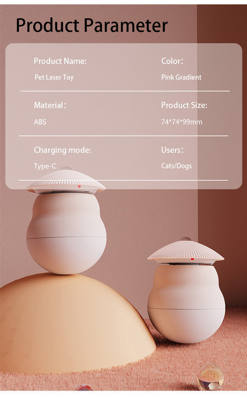 Pet products Pet Toy Cat Laser Toy Tumbler Intelligent Induction Cat Laser Rod 8