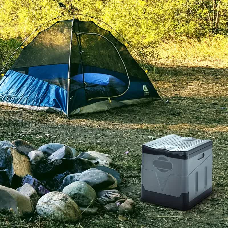 Portable Car Toilet with Integrated Waste Bin - Durable PP Material, Ideal for RVs, Outdoor Camping & Emergency Situations - Sleek Design with Ventilation Slits RV Toilets 4