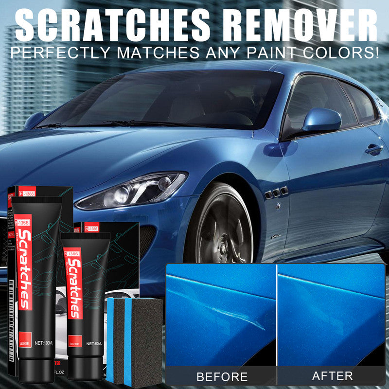 EELHOE Scratches Remover, Paint Cleaning Decontamination Wax Scratch Retreading Paste Repair Car Wax 8