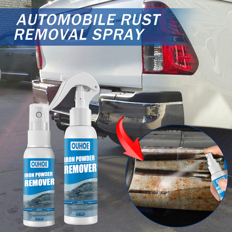 OUHOE car iron powder rust removal spray, rust inhibitor, car supplies, detergent, rust remover, cleaning supplies 10