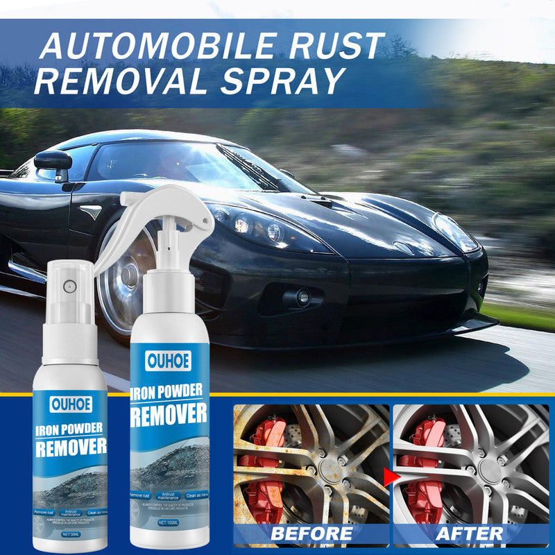 OUHOE car iron powder rust removal spray, rust inhibitor, car supplies, detergent, rust remover, cleaning supplies 11