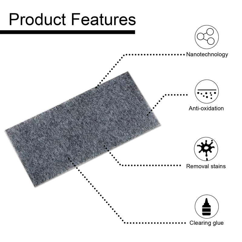 Homonth Car Scratch Remover Cloth, Car Scratch Repair Paint Polishing Scratch Refurbishment Maintenance Wipe 3