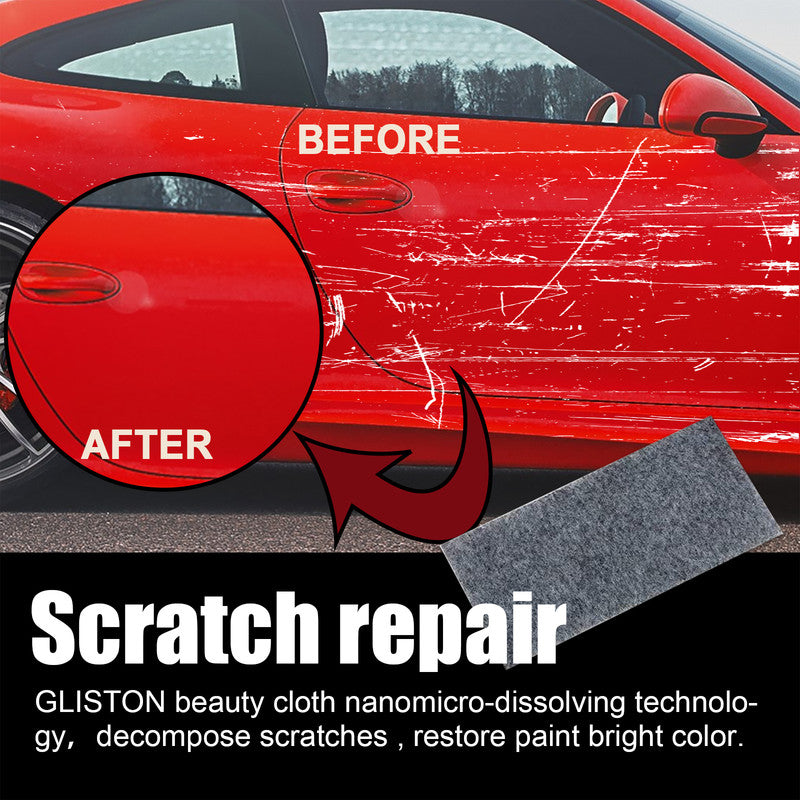 Homonth Car Scratch Remover Cloth, Car Scratch Repair Paint Polishing Scratch Refurbishment Maintenance Wipe 5