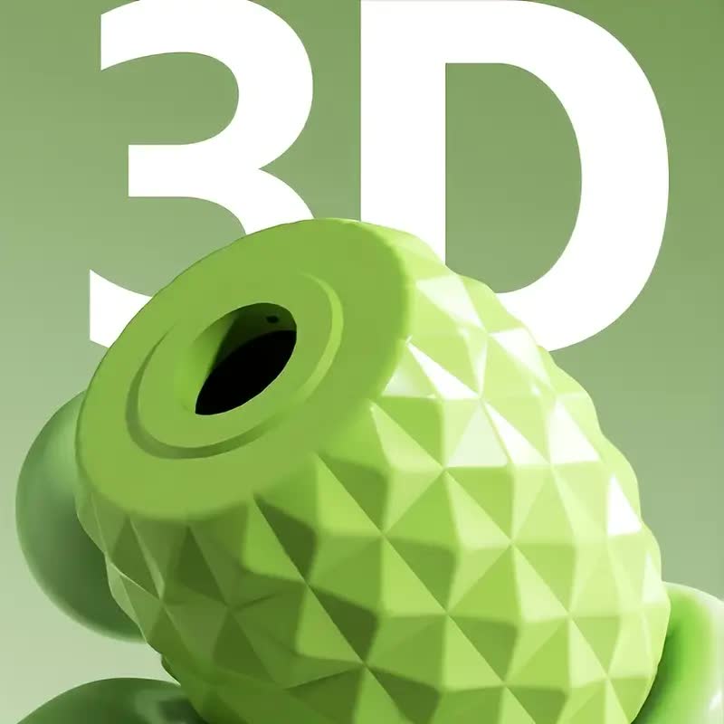 Exercise Fitness Leg Circular Thigh Calf Massage Roller with 12 Wheels for Muscle Stretching And Relaxation. 4