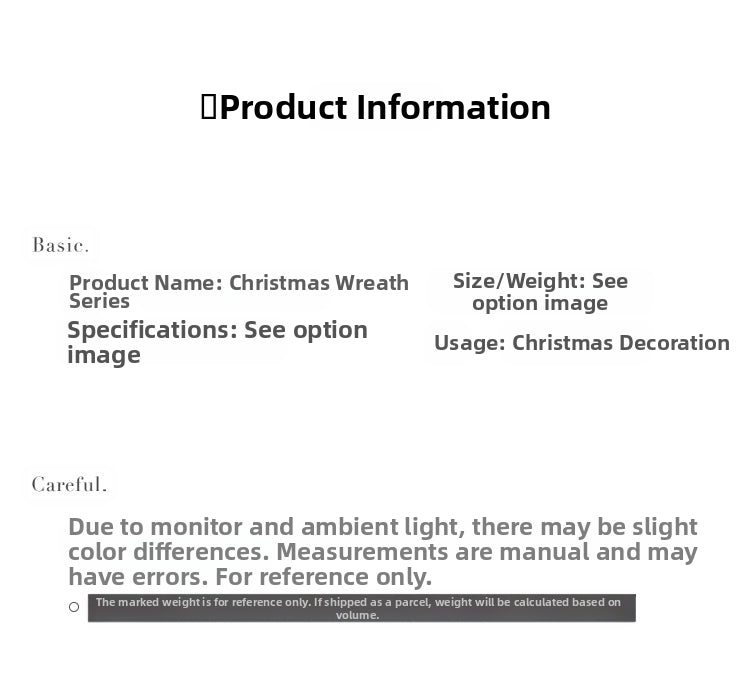 Christmas gift, Christmas wreath, door hanging 3