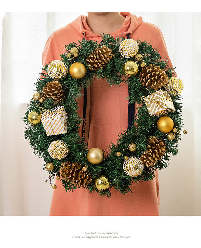 Christmas gift, Christmas wreath, door hanging 5