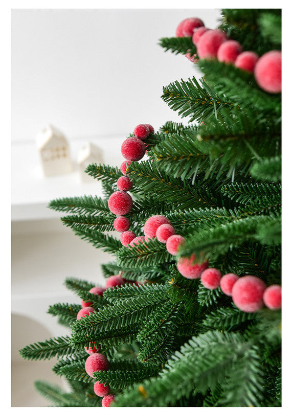 Christmas gift Christmas simulation red fruit skewer decoration string 6