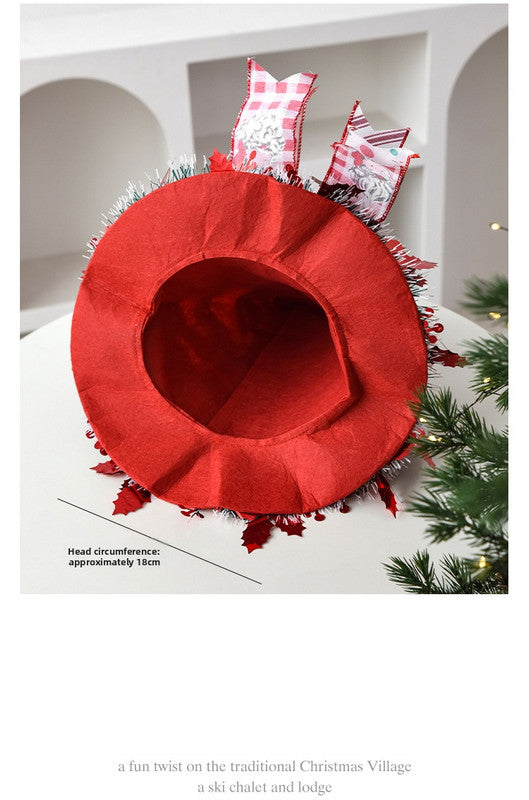 Christmas gift Christmas Hat Decorative Ornaments 5
