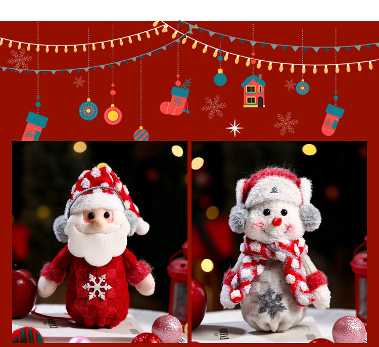 Christmas gift bag,Three-piece Apple Bag for Christmas Eve 3