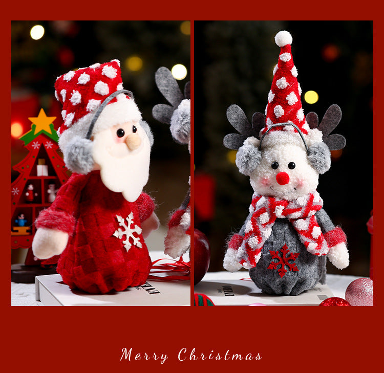 Christmas gift bag,Three-piece Apple Bag for Christmas Eve 5