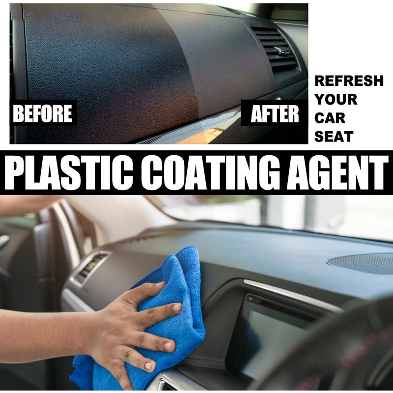 Rayhong Automotive Plastic Coating Agent, Automotive Leather Seat and Dashboard Dustproof Renovation, Polishing and Maintenance Agent 4