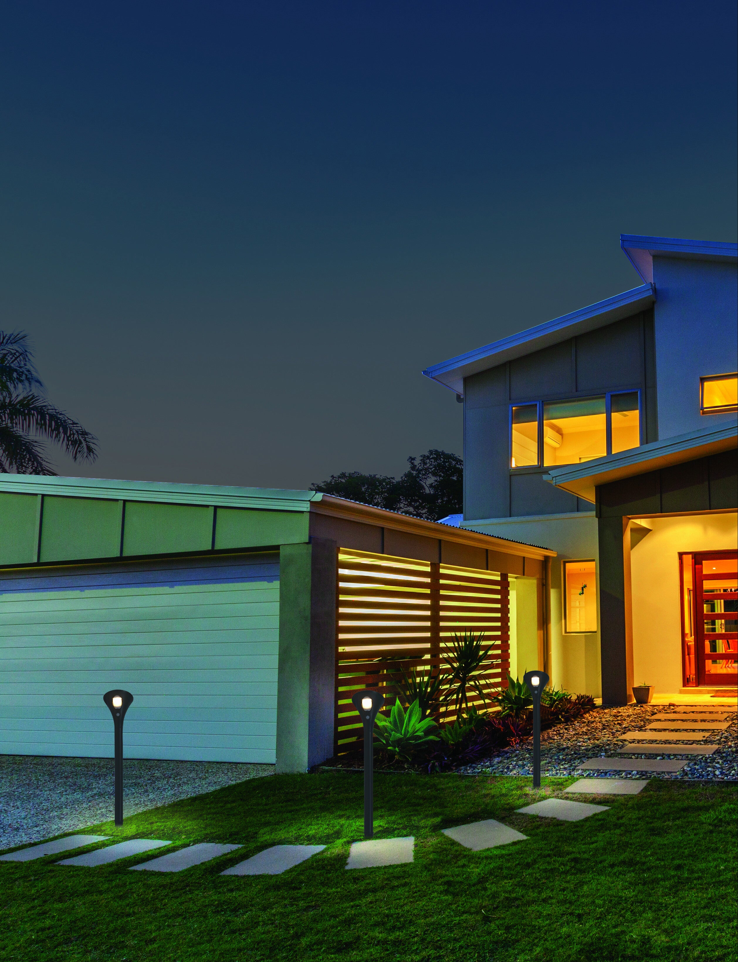 Solar Led Pathway Light  0.5W 6