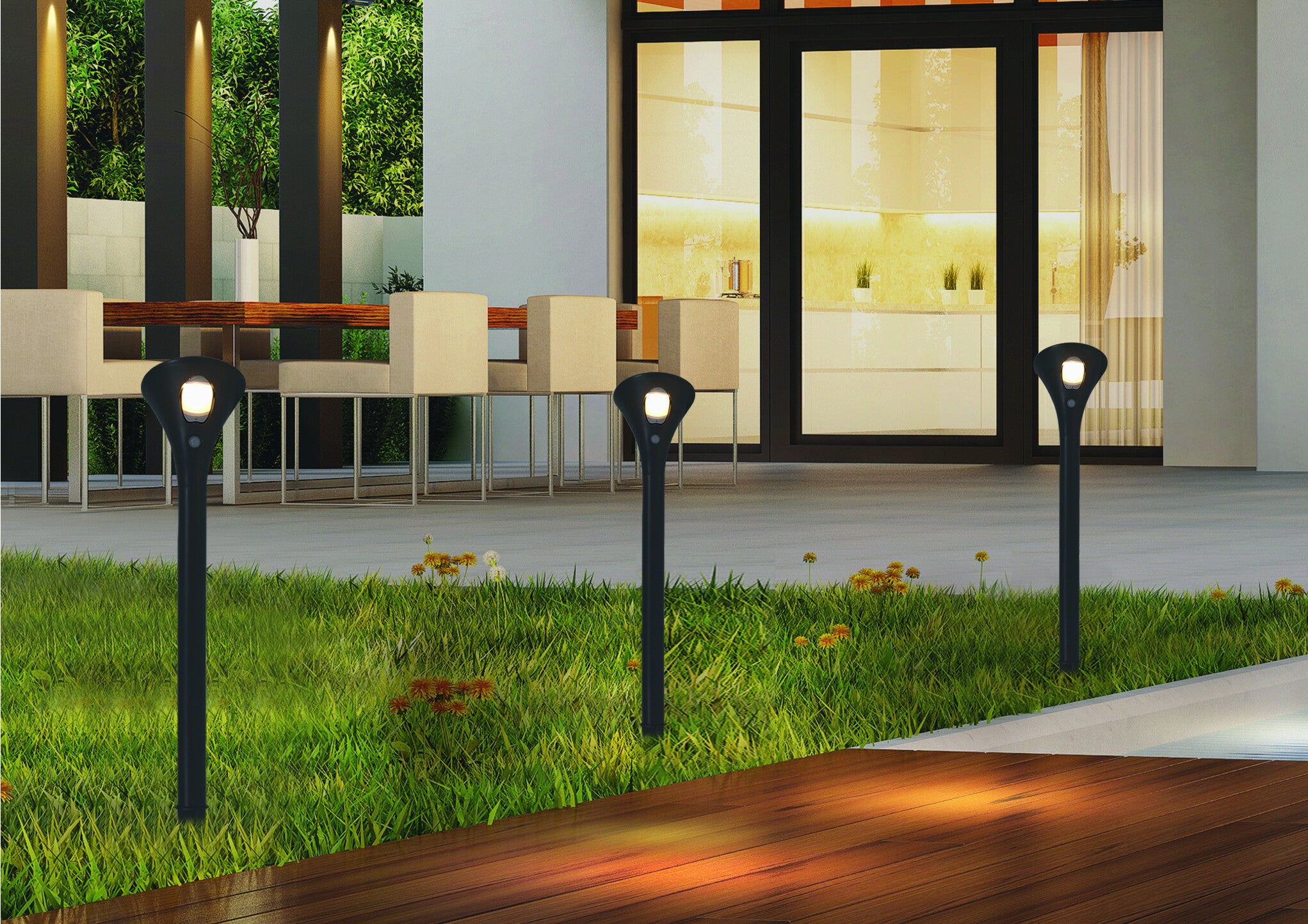 Solar Led Pathway Light 0.5W (40PCS) 5