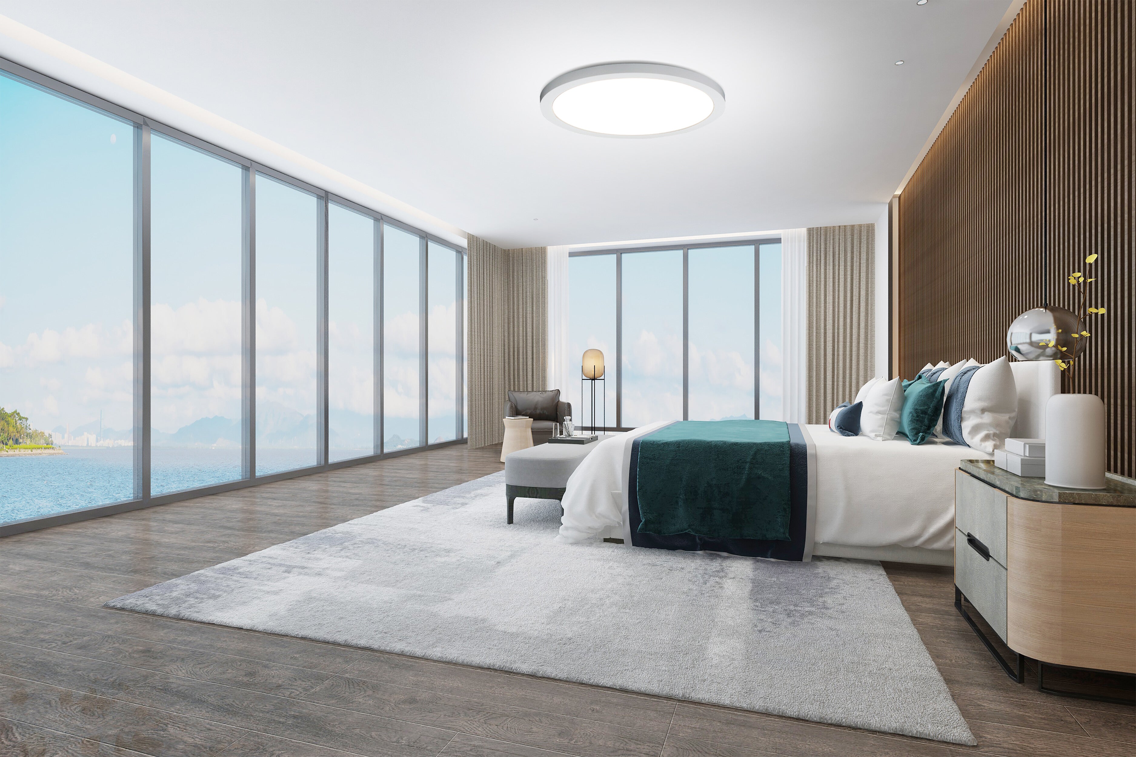 LED Tri-Colour Ceiling Light 24W 1920LM 5