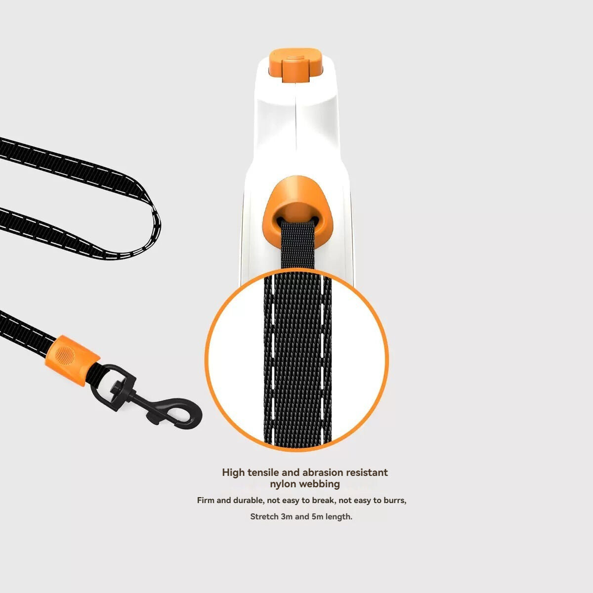 Safe Dog Walking: Anti-Pull Leash with Quick Stop for Aussie Pets Christmas gift  Rope length（5m/16.4ft） 6