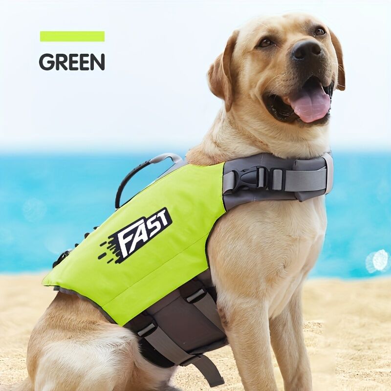 Safe Playtime: The ultimate dog buoyancy vest designed for water adventures. Pet life jacket. Christmas, Black Friday pet products 7