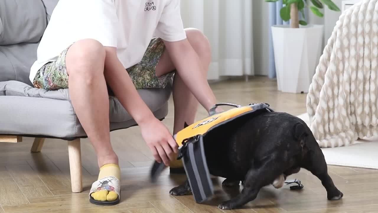 Safe Playtime: The ultimate dog buoyancy vest designed for water adventures. Pet life jacket. Christmas, Black Friday pet products 10