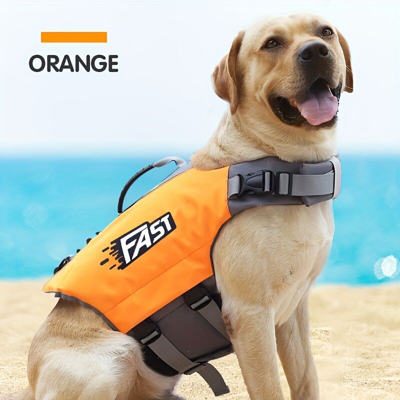 Safe Playtime: The ultimate dog buoyancy vest designed for water adventures. Pet life jacket. Christmas, Black Friday pet products 11