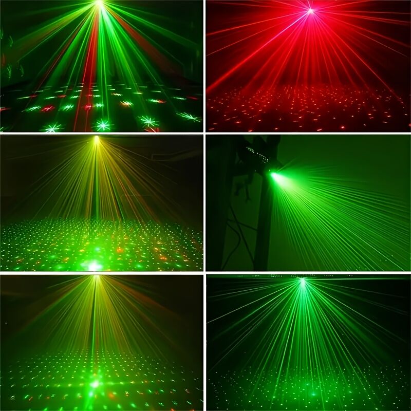 Starlight laser party light - Colorful starry sky projection effect, designed for parties and family gatherings, Christmas holiday atmosphere light | Party lighting expert | Holiday gift selection 5