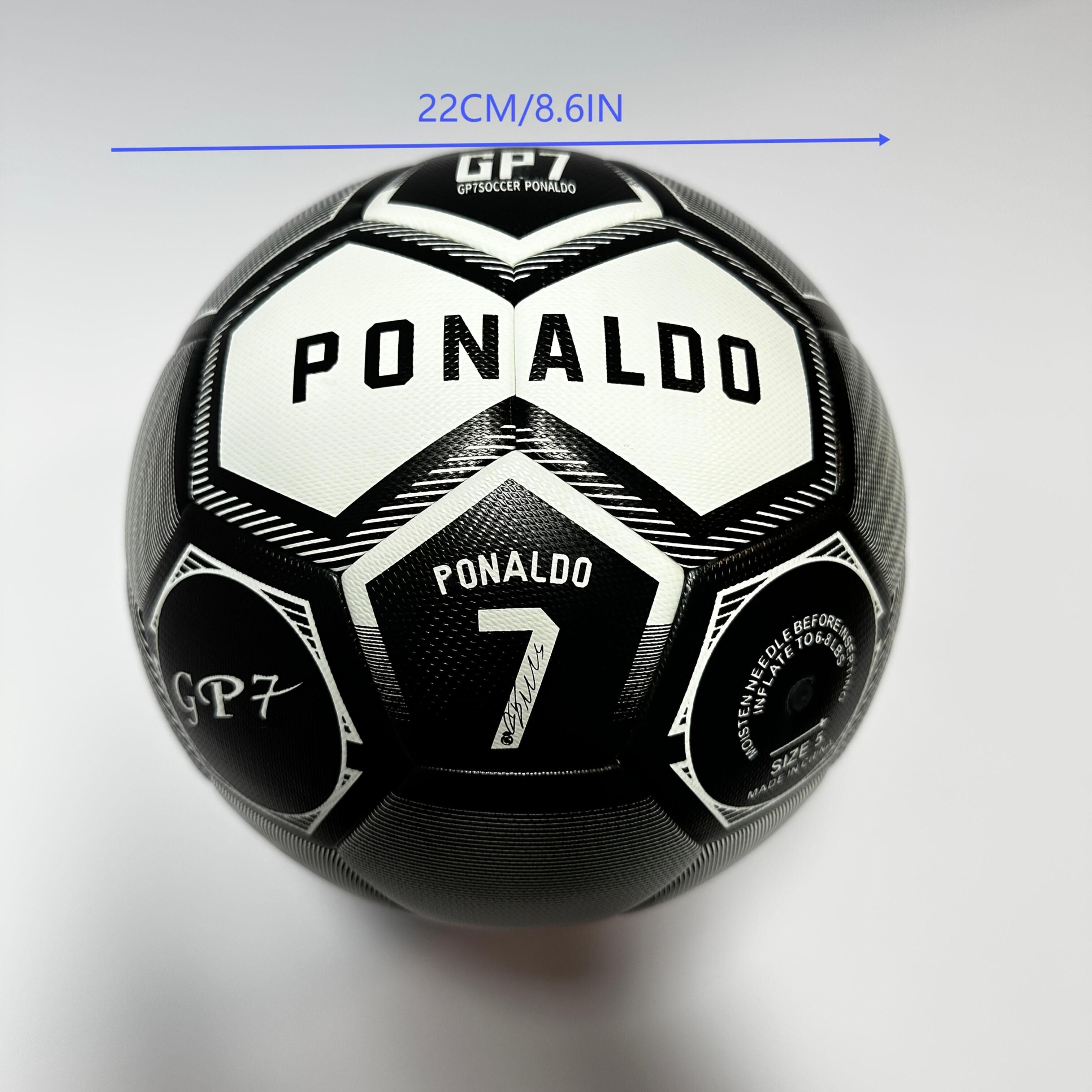 5th fans collect gifts Christmas Boxing Day black and white cool football with pump air needle net bag.soccer 4