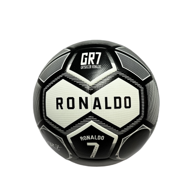 5th fans collect gifts Christmas Boxing Day black and white cool football with pump air needle net bag.soccer 8