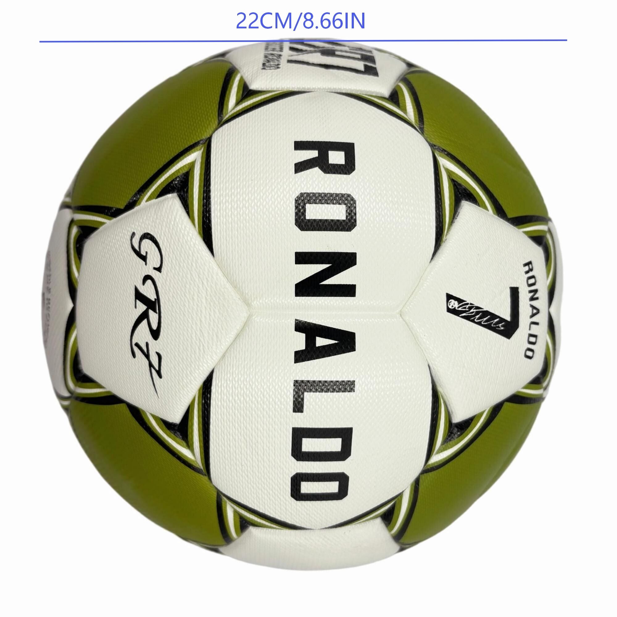 A local gold color matching size5 football, PU fitting material, Christmas Boxing Day gift, including pump+air needle+net bag set,soccer 3