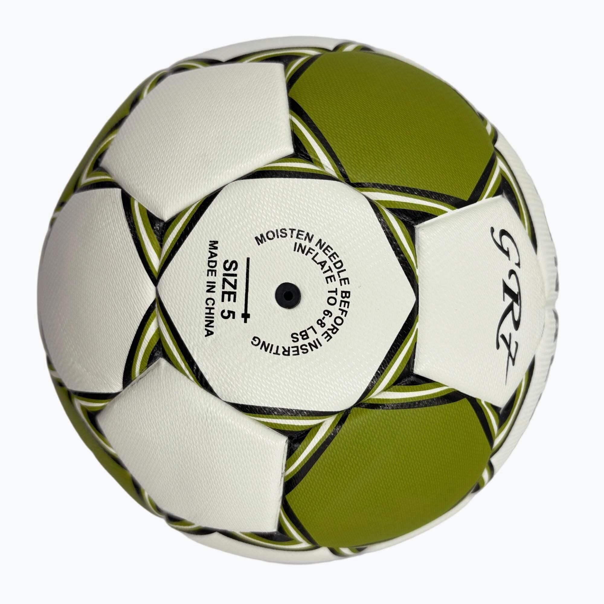 A local gold color matching size5 football, PU fitting material, Christmas Boxing Day gift, including pump+air needle+net bag set,soccer 4