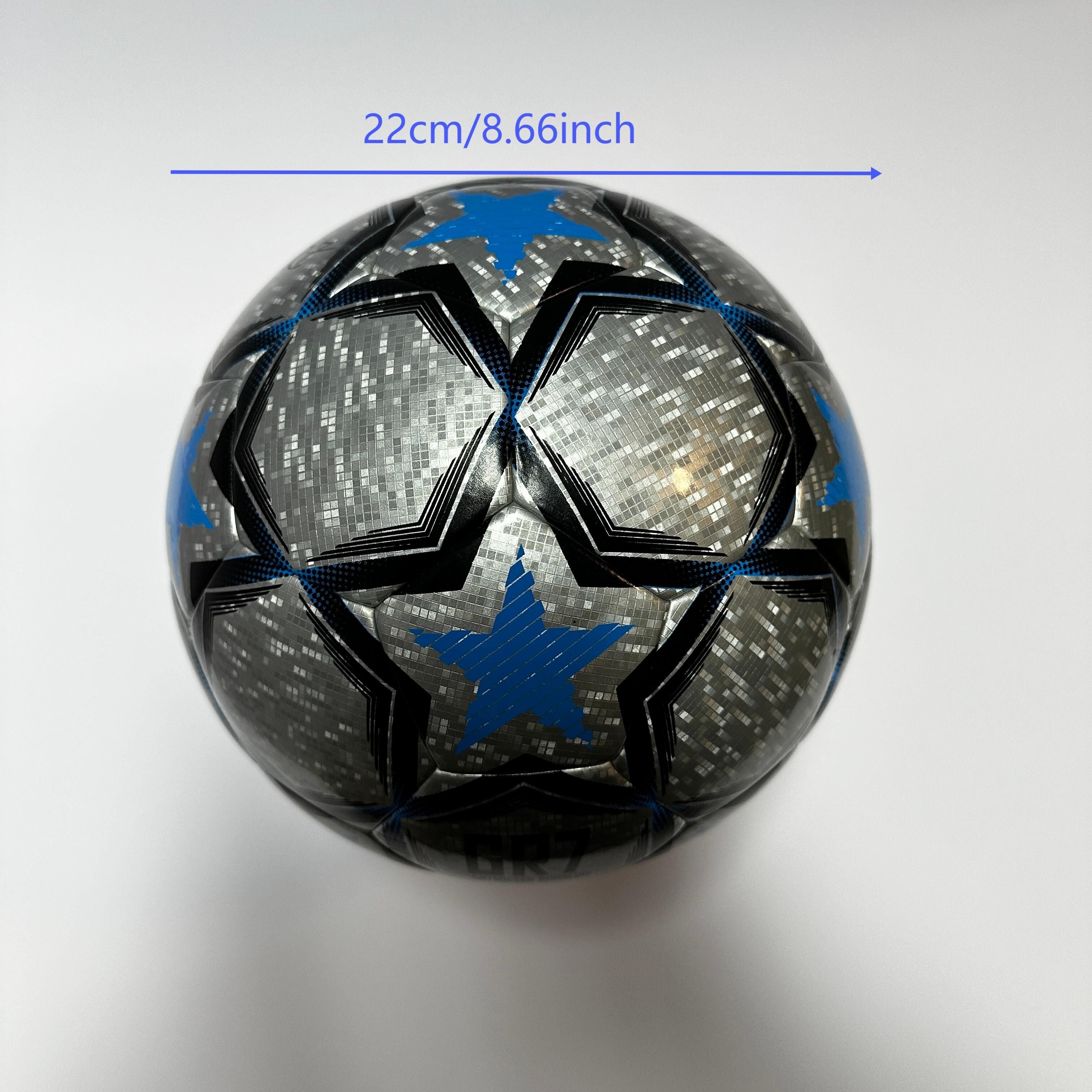 A competition training collection Christmas Boxing Day gift prize football PU mirror material fitting technology explosion-proof wear-resistant (net bag+air needle+pump) 5th soccer 3