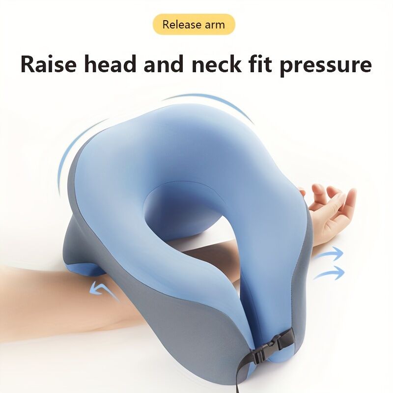 Ergonomic U-shaped core pillow for napping