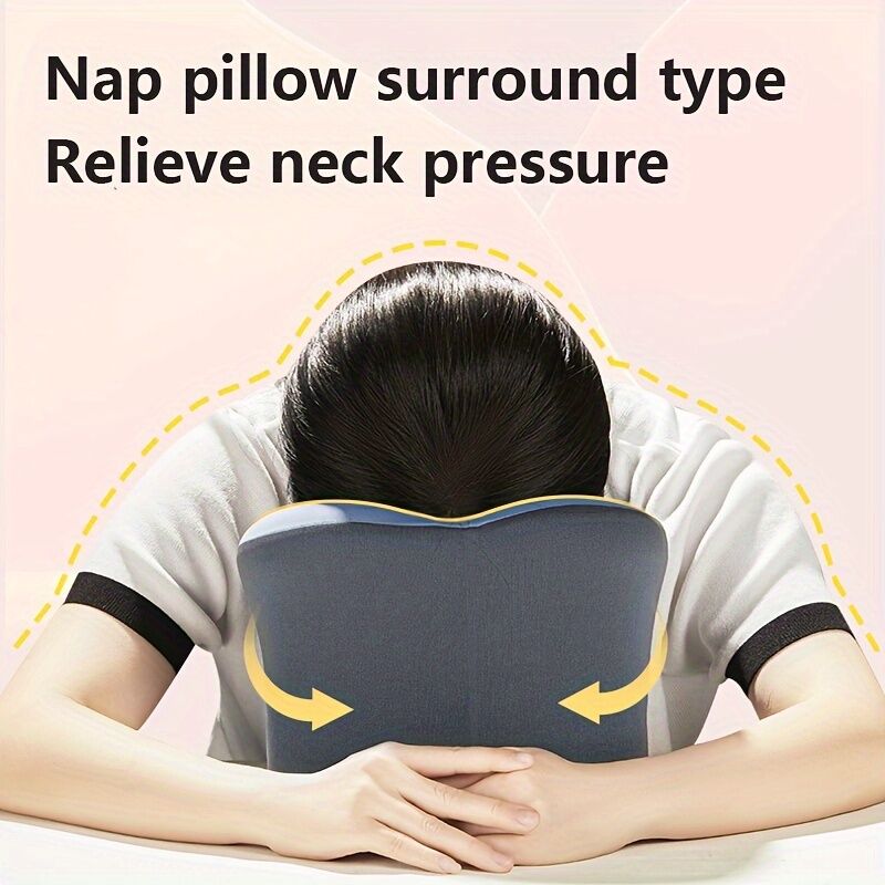 Ergonomic U-shaped core pillow for napping 4