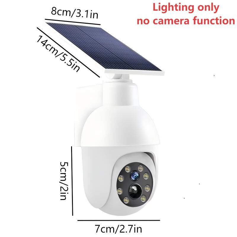 Solar sensor simulation camera light - No real monitoring function 3
