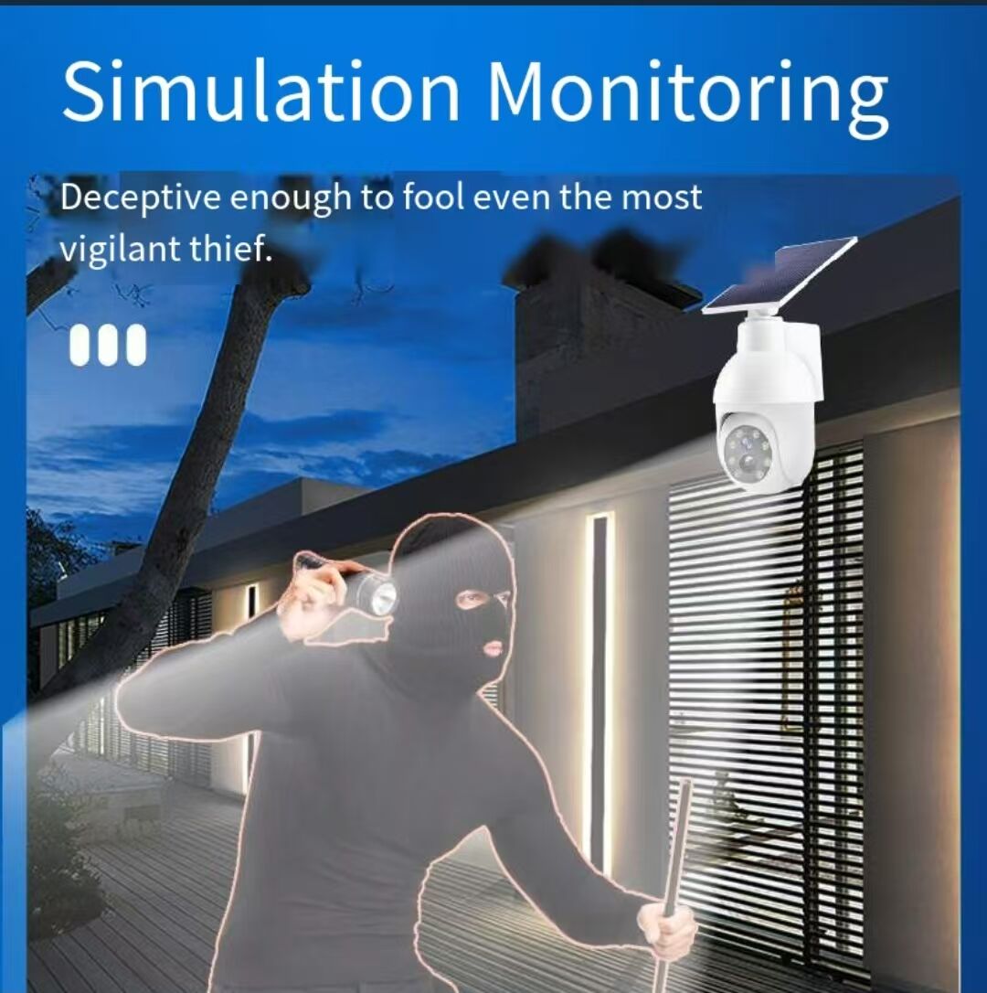 Solar sensor simulation camera light - No real monitoring function 5
