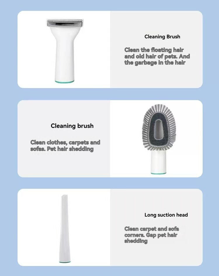 Australian Pet Hair Solution: 7-in-1 Grooming Vacuum for Clean Homes 6