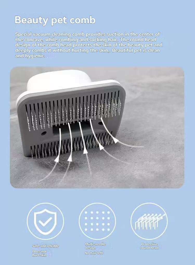 Australian Pet Hair Solution: 7-in-1 Grooming Vacuum for Clean Homes 7