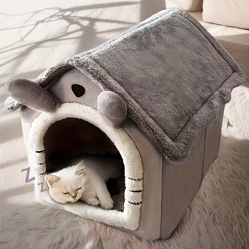 Comfortable pet house for cats and dogs - detachable, washable, four-level universal bed 3